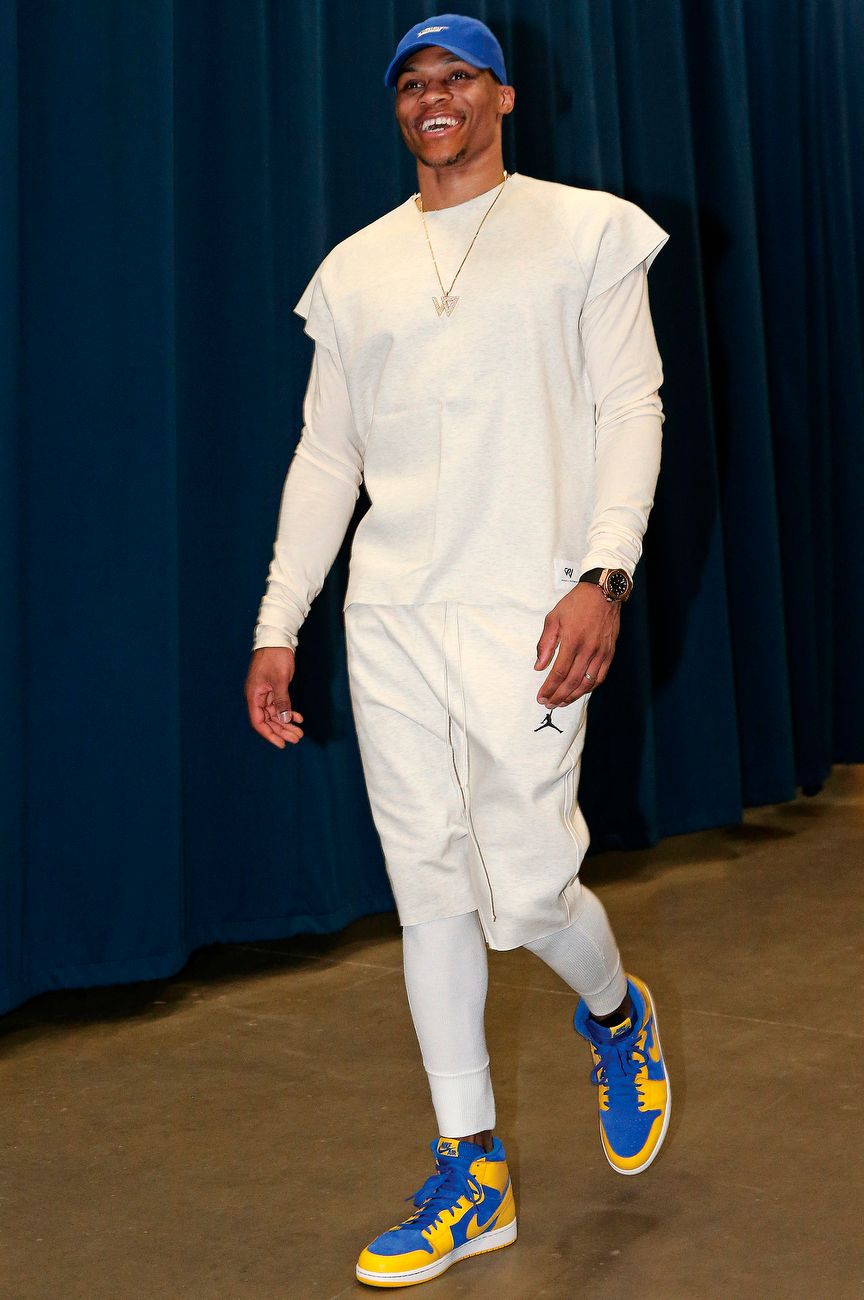 82 Flavors of Russell Westbrook - Every outfit the Oklahoma City ...