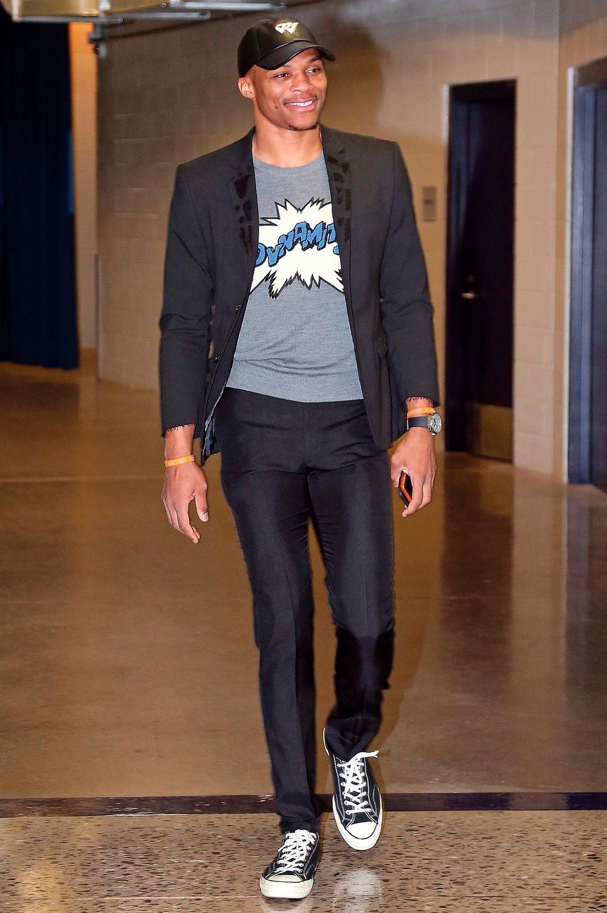 82 Flavors of Russell Westbrook - Every outfit the Oklahoma City Thunder star wore in 2017-18