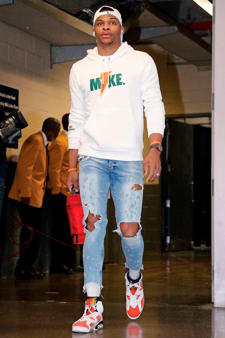 82 Flavors of Russell Westbrook - Every outfit the Oklahoma City ...