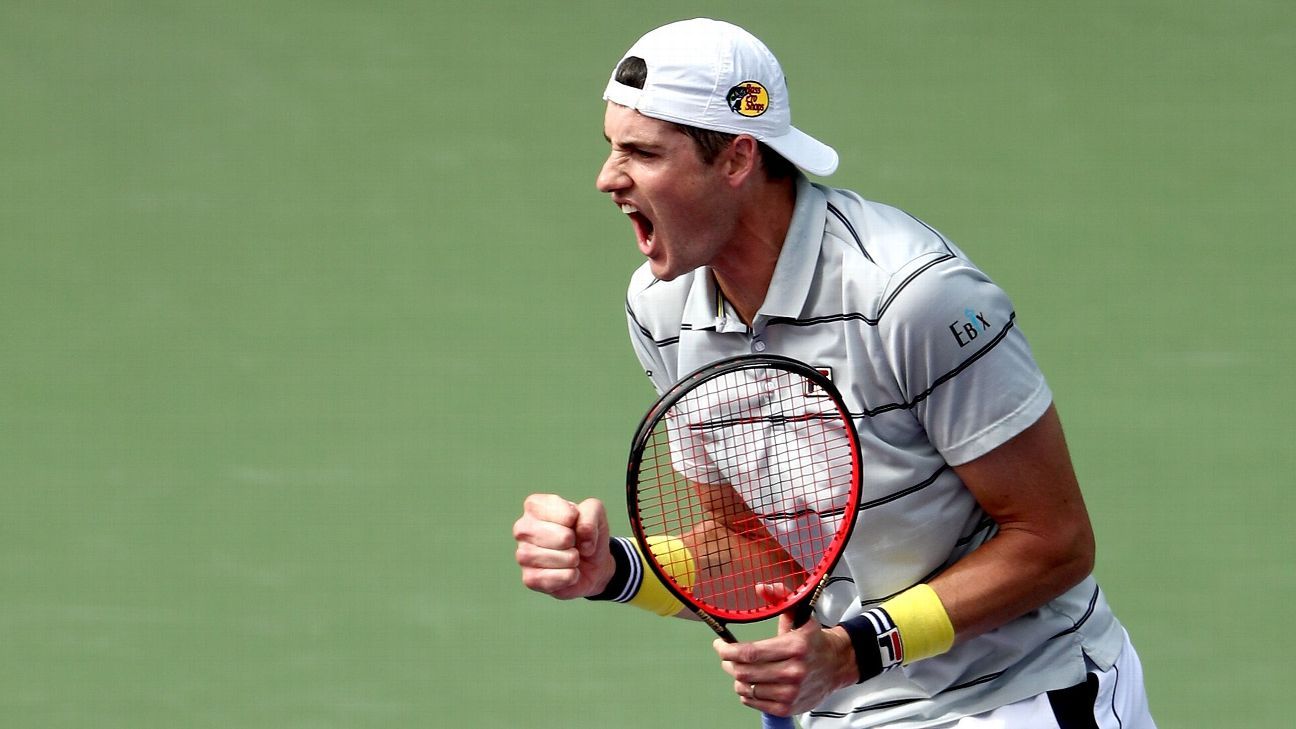 Took some time, but Miami Open finalist John Isner has finally found a