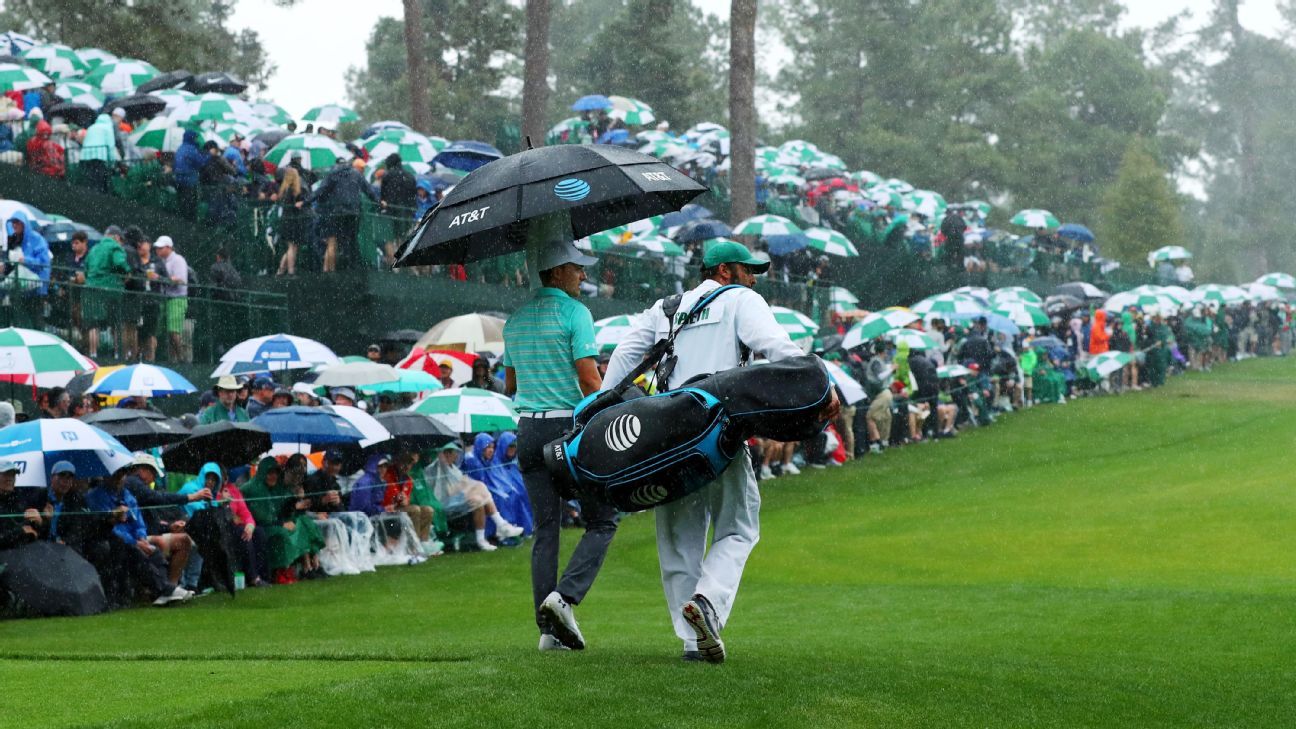 Caddie Confidential Caddying in the rain and previewing Sunday's