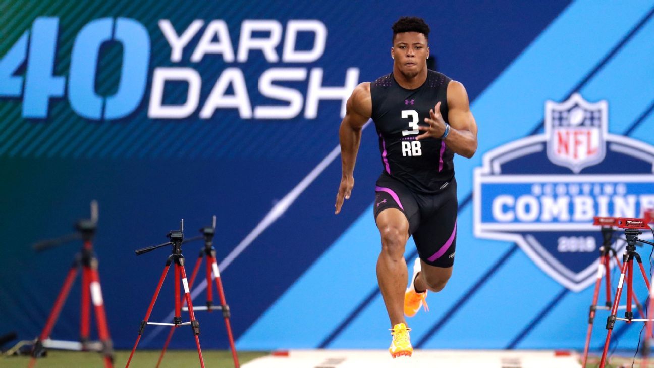 Penn State Saquon Barkley NFL combine draft winners ESPN