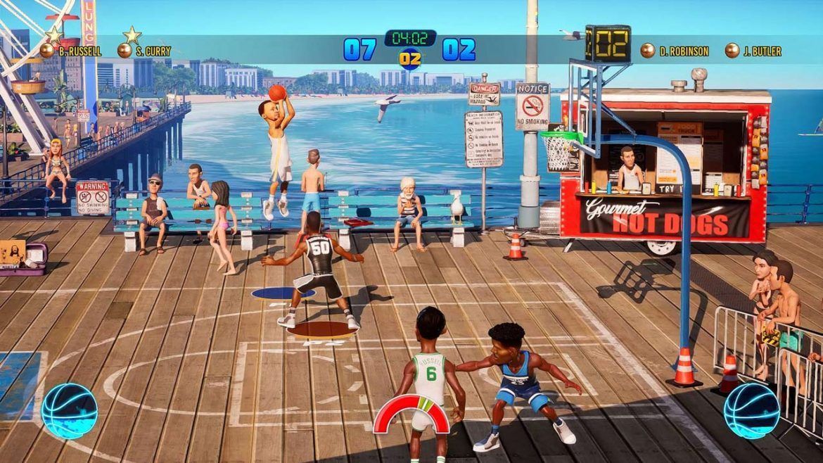 NBA Playgrounds' é jogo de basquete 'sem noção', como 'NBA Jam', e