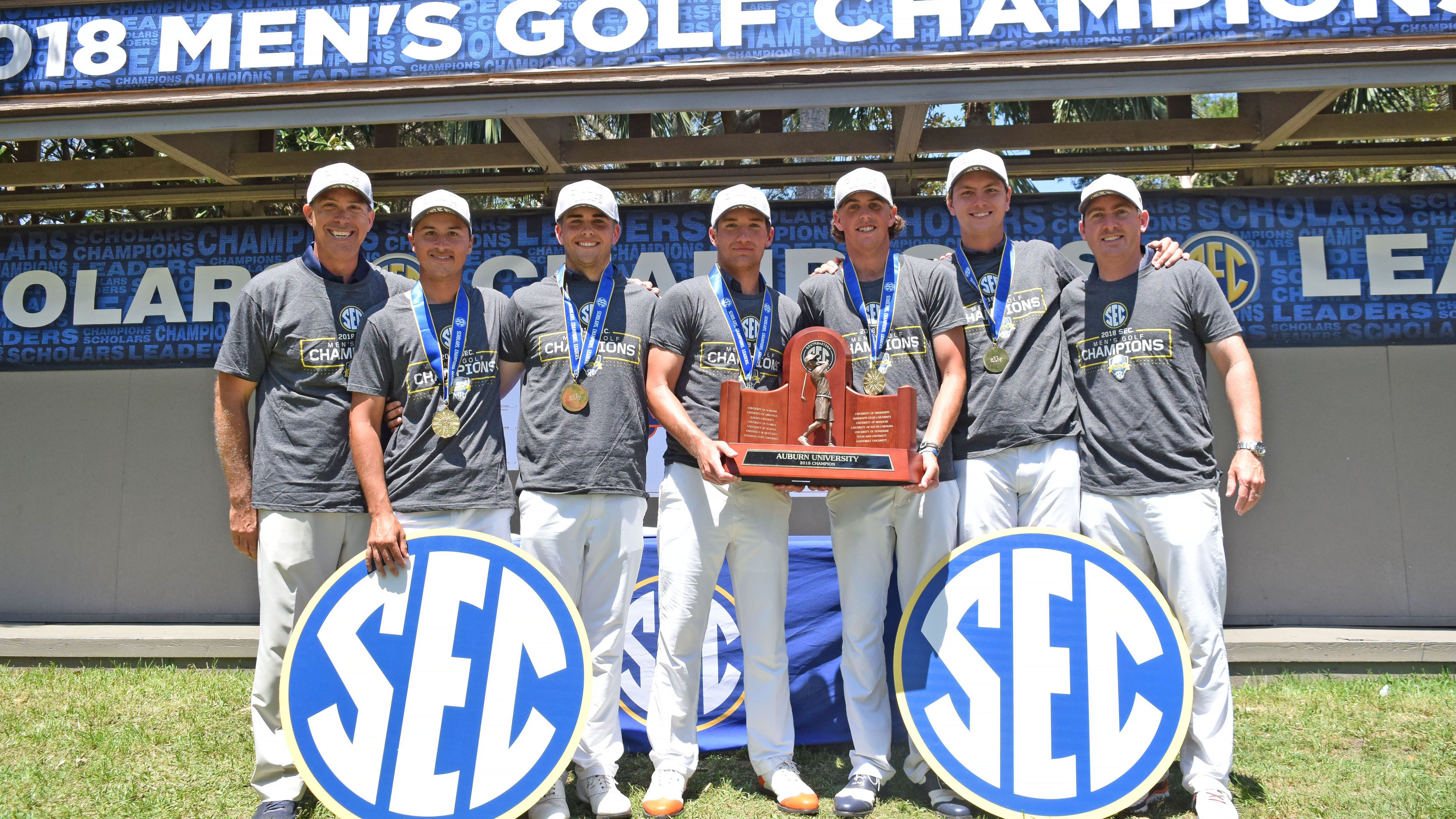 Auburn wins SEC Golf Championship