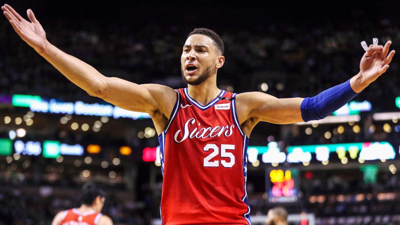 Ben Simmons of Philadelphia 76ers claims NBA's rookie of year