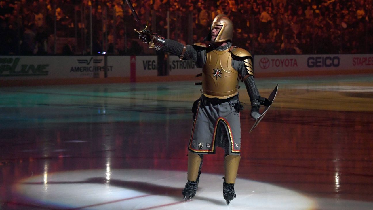 Vegas Golden Knights' mascot is … not a knight? We have some questions 