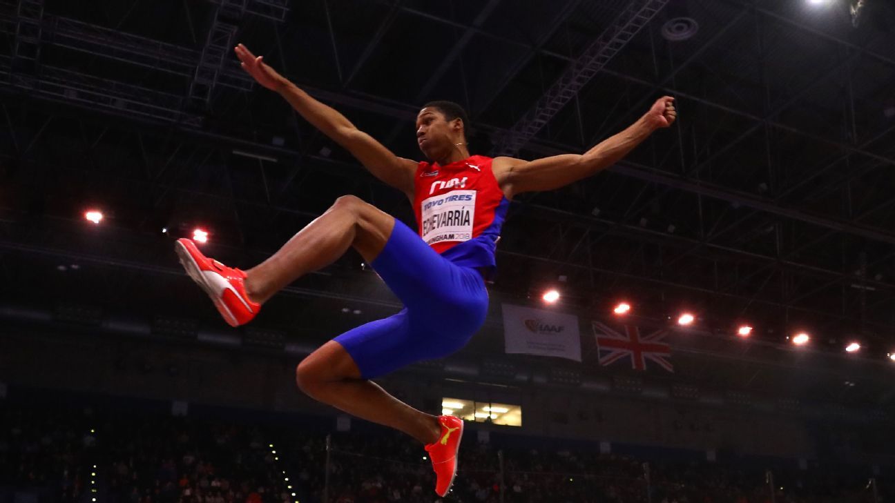 Diamond League Stockholm Juan Miguel Echevarría long jump results ESPN