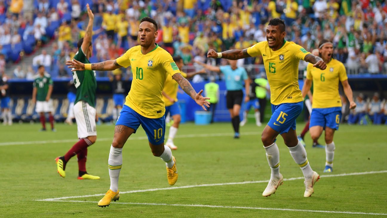 Brasil vs. México Resumen de Juego 2 julio, 2018 ESPN