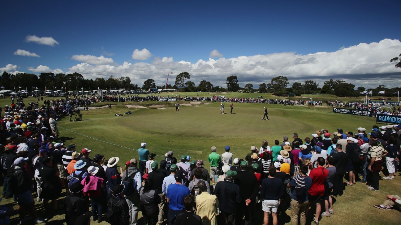 Kingston Heath, Victoria GC host Australian Open golf - ESPN