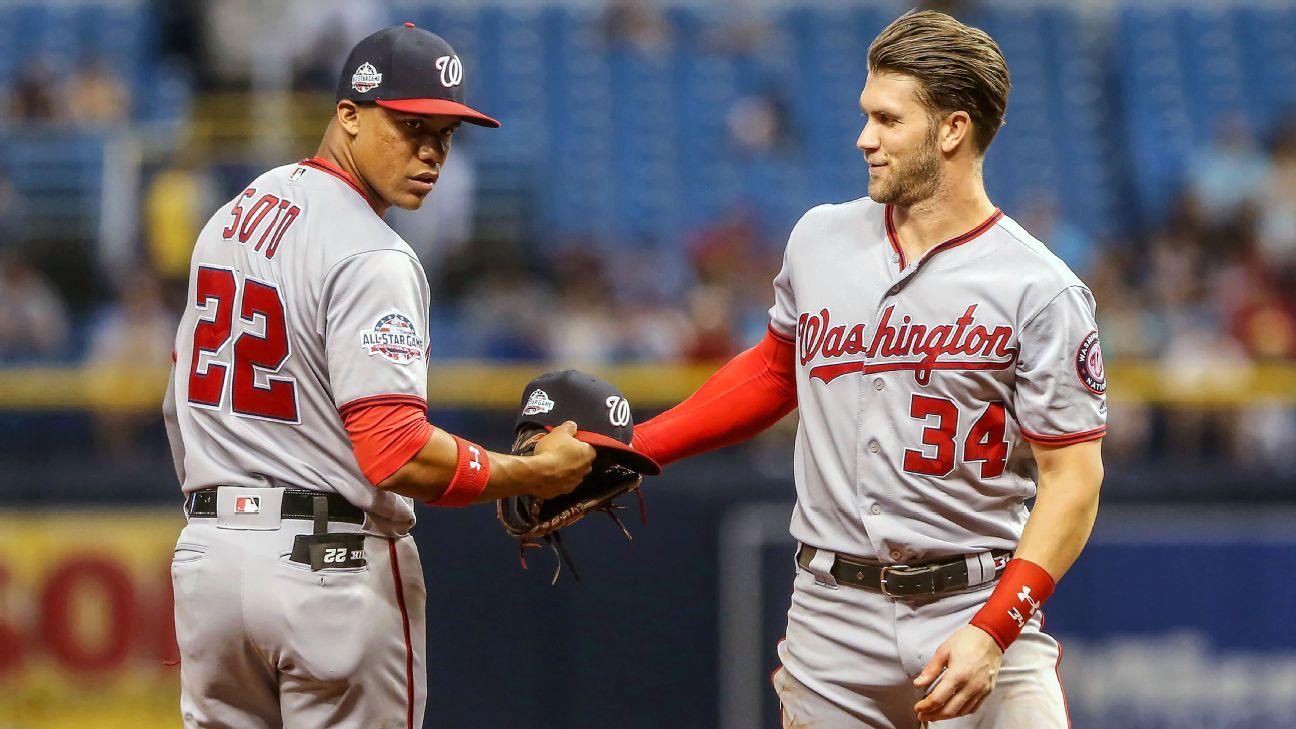 Bryce Harper Isn't an All-Star, but He's All Over the Display