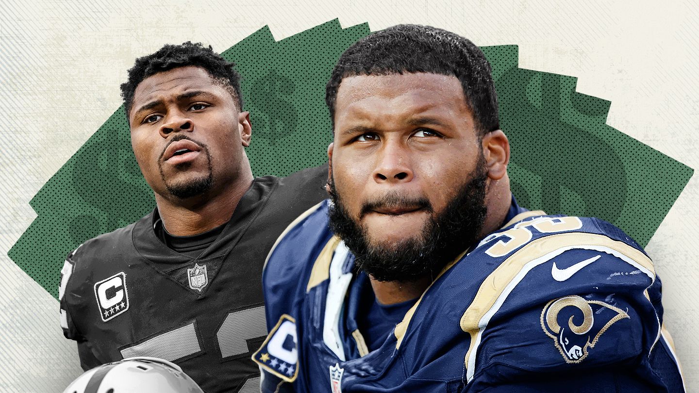 NFL Predicting result of holdouts for Aaron Donald, Khalil Mack, Earl