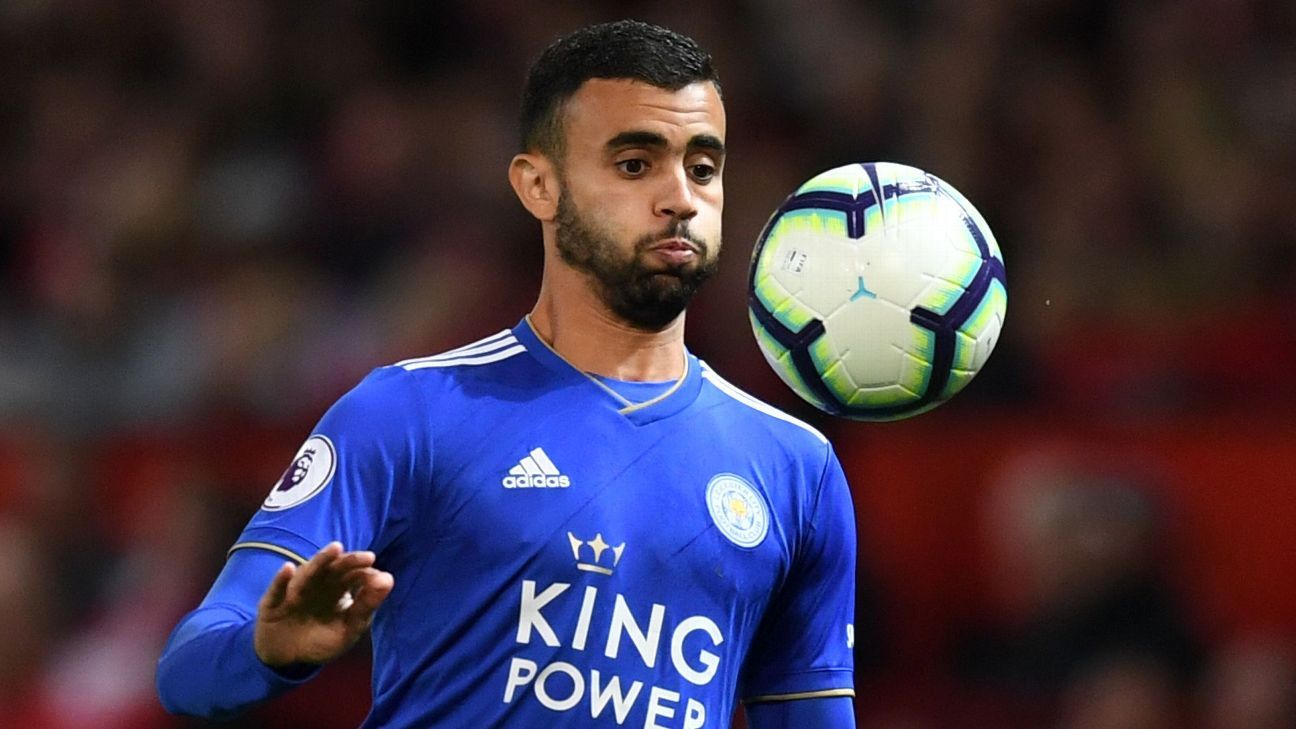 Rachid Ghezzal makes Algerian history for Leicester vs Liverpool - ESPN