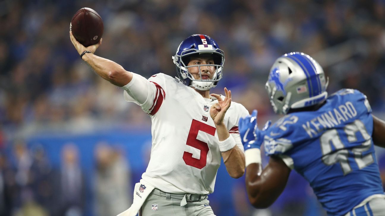 Davis Webb appears set to be the Giants' backup quarterback ESPN New York Giants Blog ESPN