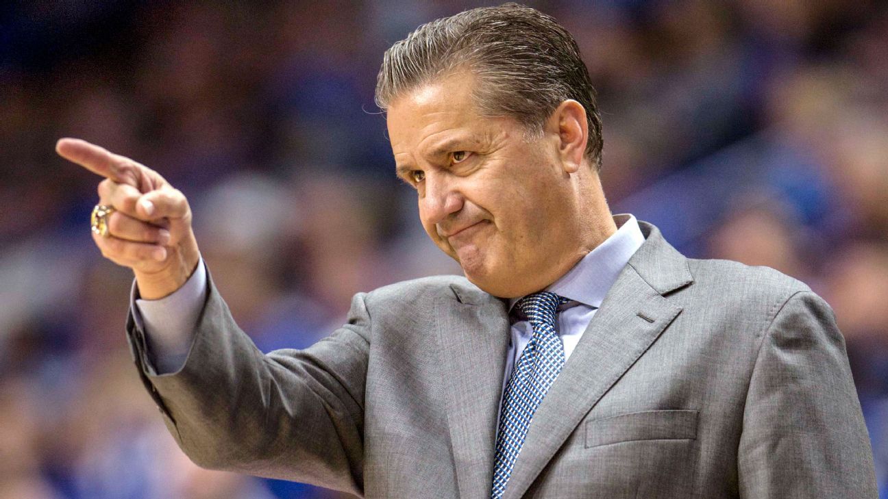 John Calipari Kentucky Wildcats lead way in SEC 2018-19 season