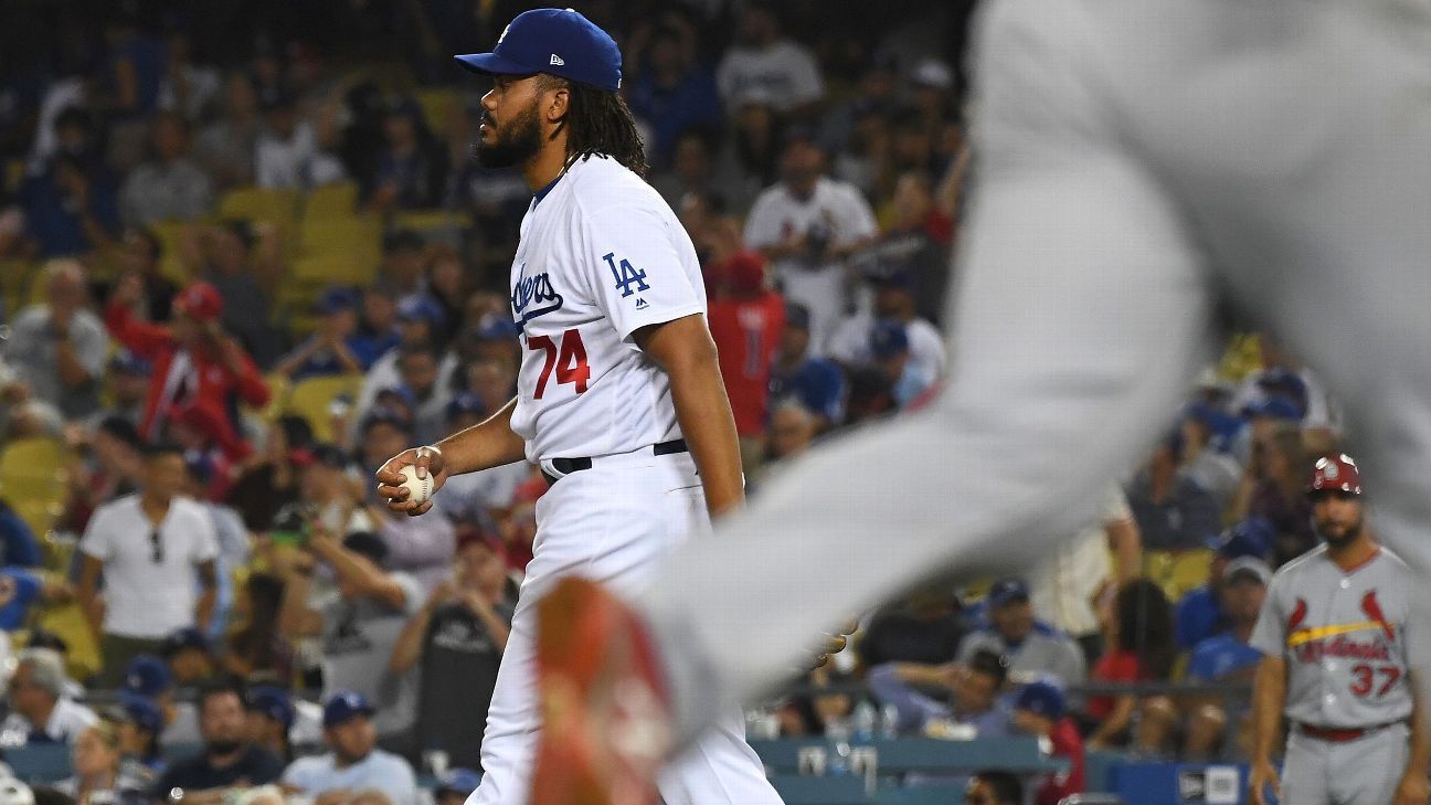 Kenley Jansen shows the vintage form Dodgers 'know and love' in dominating  Braves - ESPN