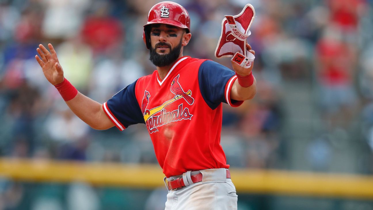 Matt Carpenter ties St. Louis Cardinals record with four doubles