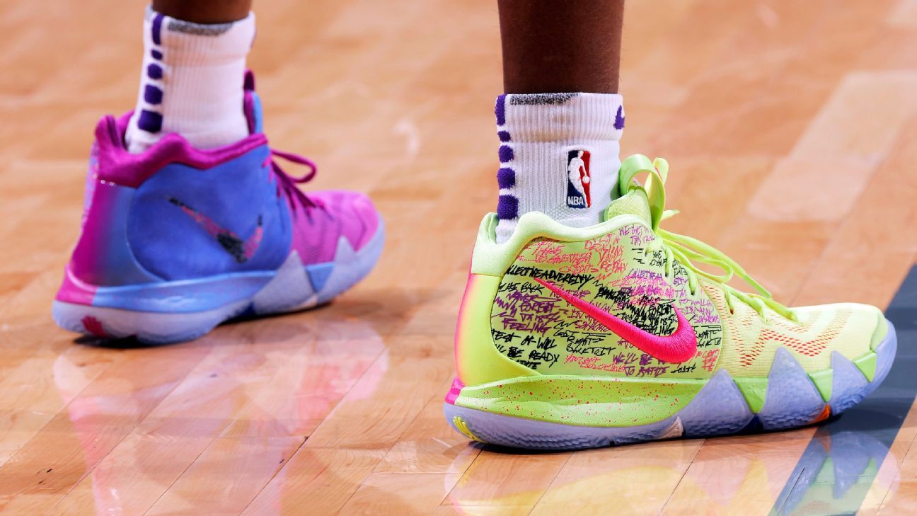 See the sneakers that have drawn warnings and fines from the NBA