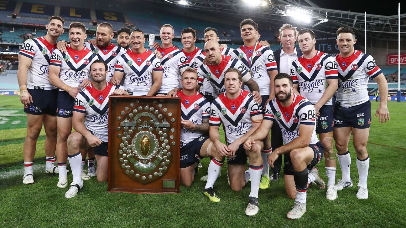 Sydney Roosters claim NRL minor premiership