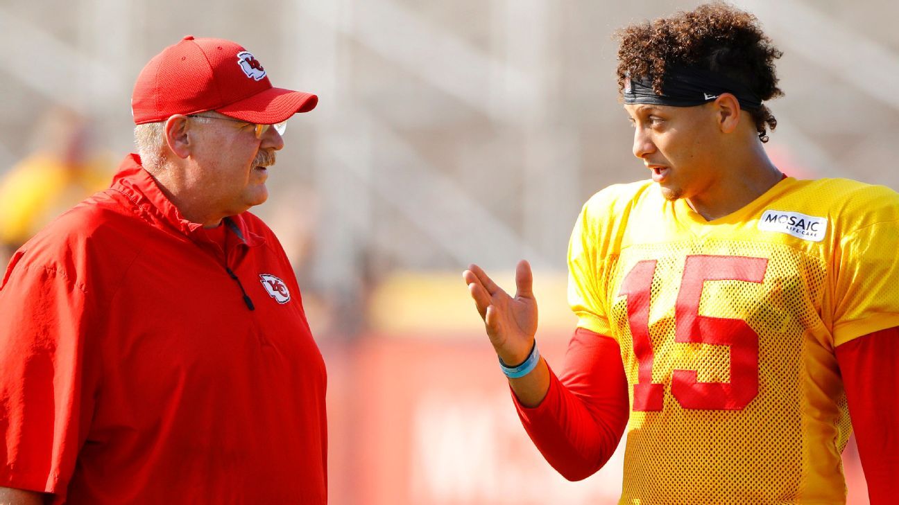 Why Patrick Mahomes' potential has energized Andy Reid