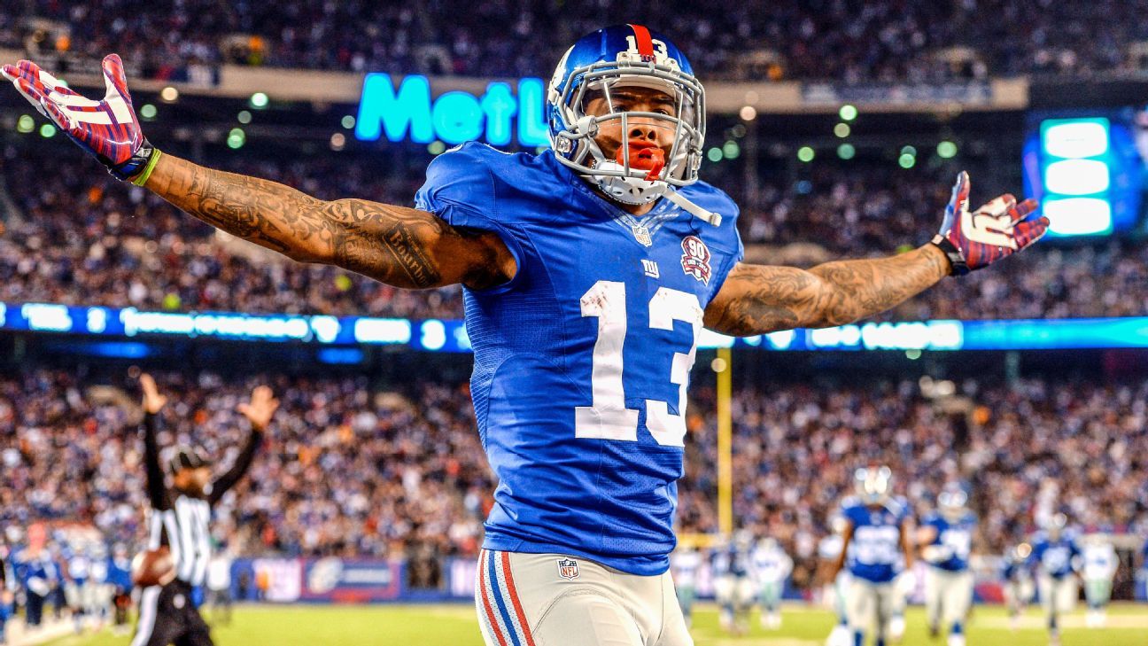 Giants would be open to talking to Odell Beckham Jr.