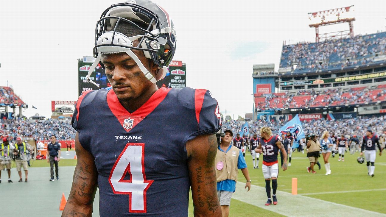 ESPN NFL expert says Giants should trade for Texans' Deshaun Watson. His  idea involves Saquon Barkley — and A LOT more 