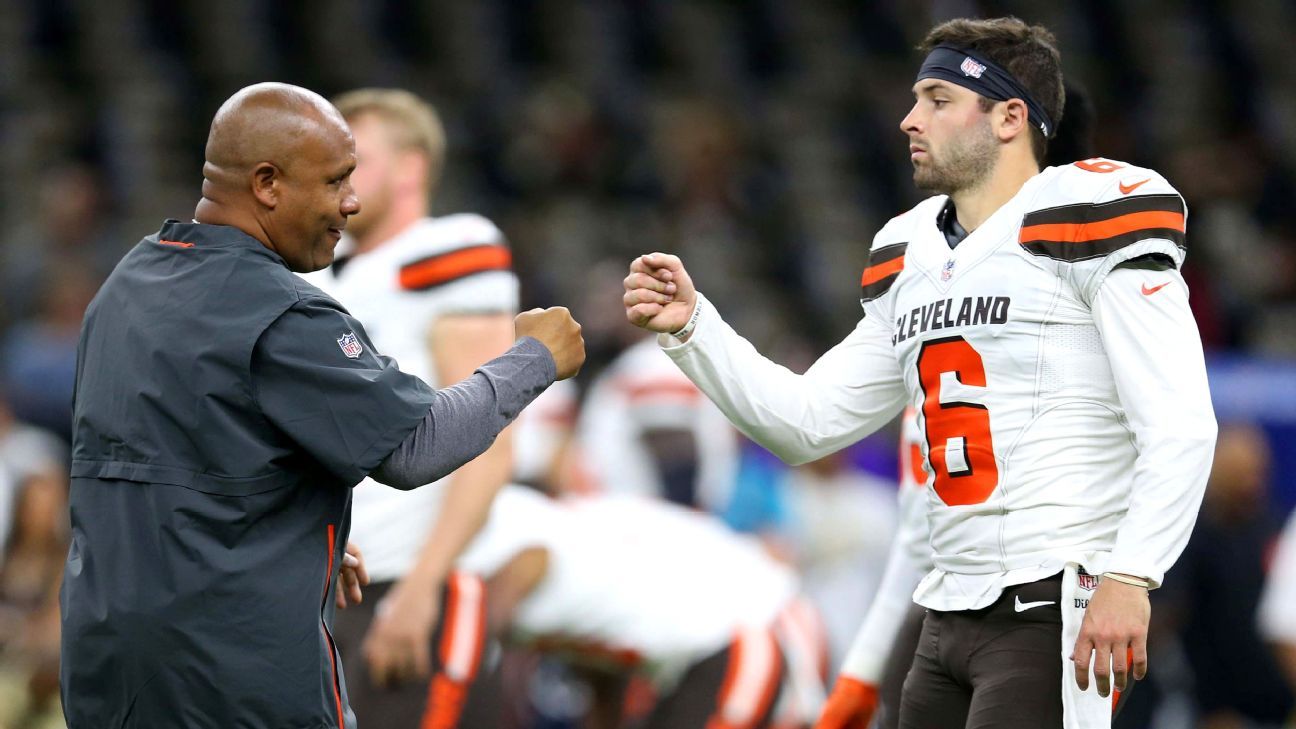 Hue Jackson enters delicate territory by getting involved in