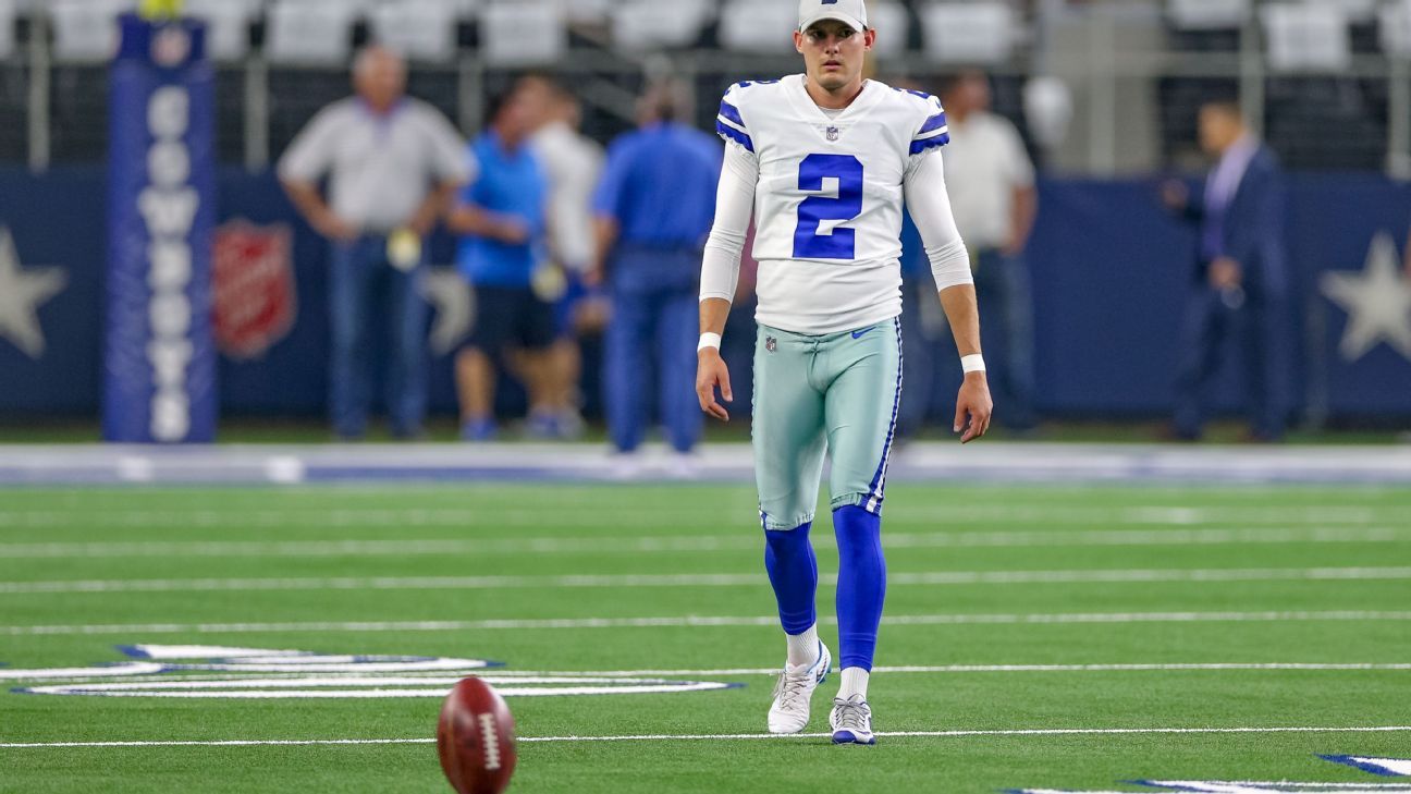 Former Dallas Cowboys kicker Brett Maher handed NFL return after being  released - Mirror Online