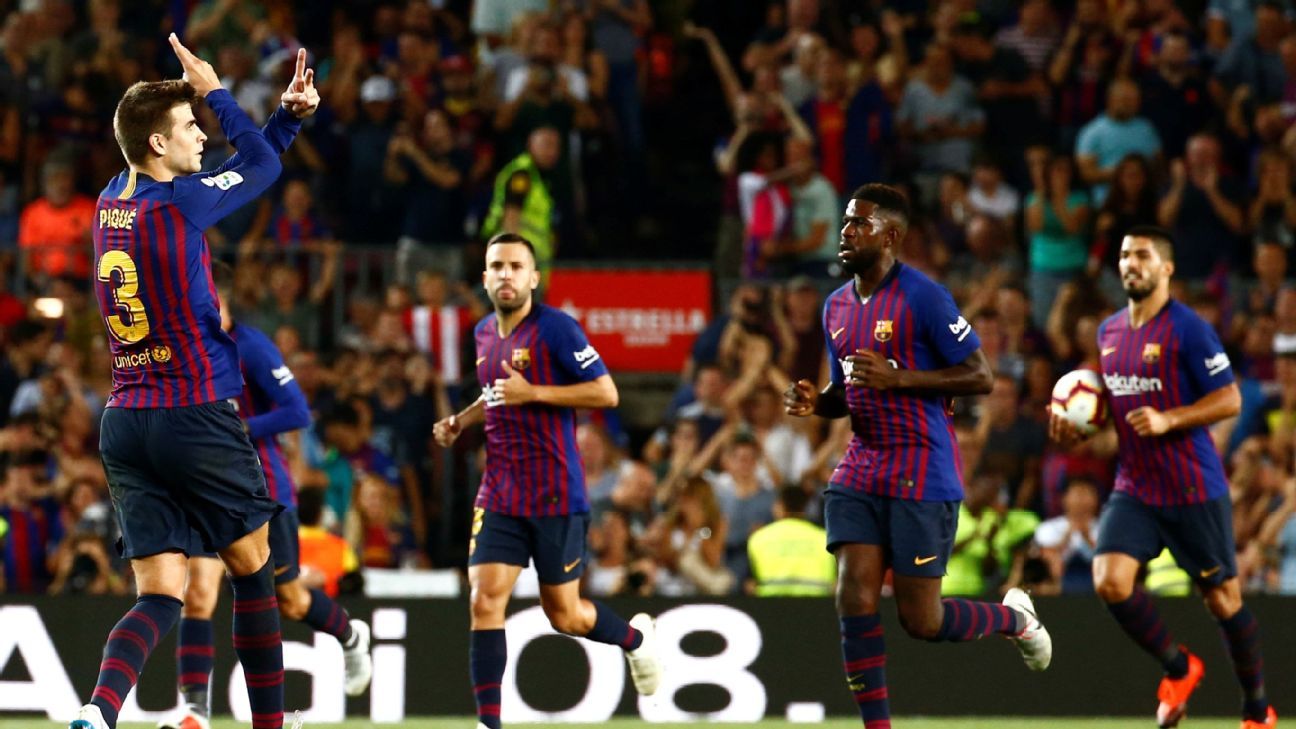 Barcelona Vs Girona Football Match Report September 23 18 Espn