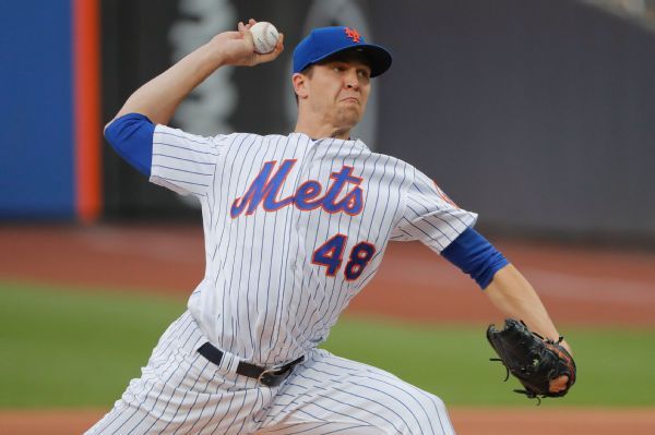 New York Mets pitcher Jacob deGrom was named to the 2015 All-Star