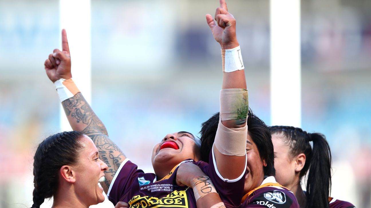 Kimiora Nati hat-trick helps Broncos seal inaugural NRL Women's title