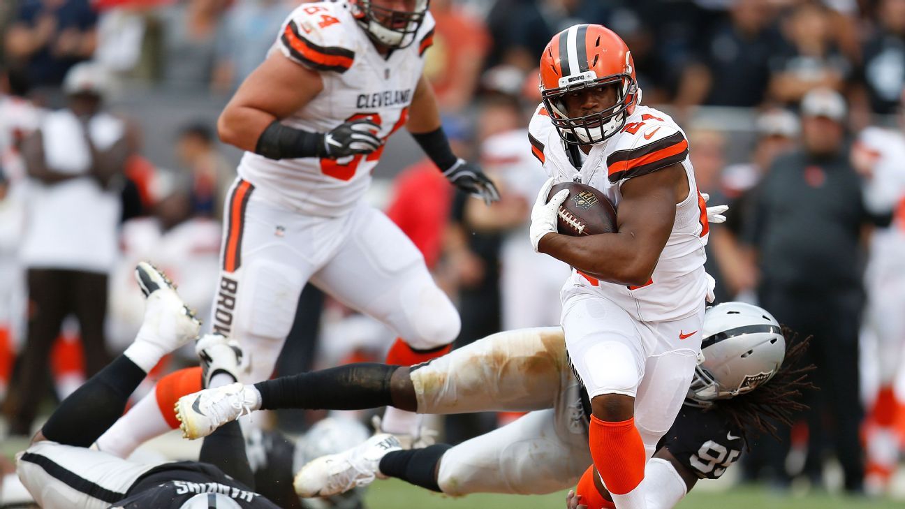 Cleveland Browns show belief in Nick Chubb with trade of Carlos Hyde ...