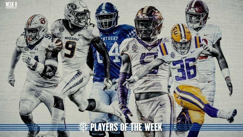 \ud83c\udfc8 WK1 | SEC Football Player of the Week CO-OFFENSIVE: Jalen ...