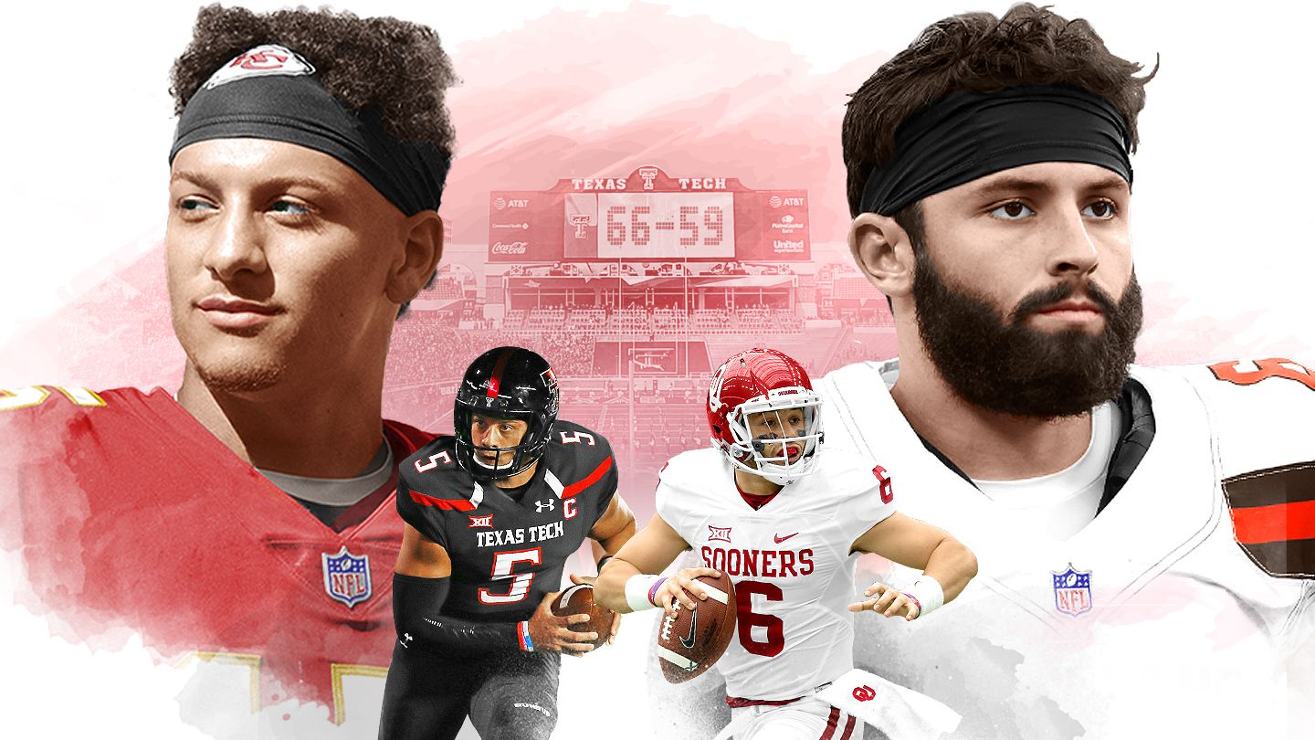 Baker Mayfield and Patrick Mahomes' record-shattering 2016 showdown - ESPN