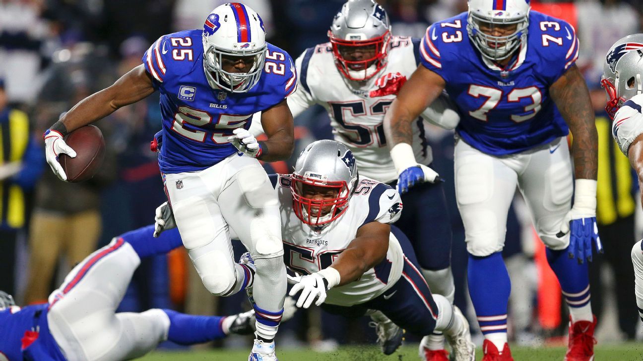 Buffalo Bills LeSean McCoy placed in NFL's concussion protocol