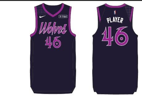 Minnesota Timberwolves Prince Uniform - Prince Purple Rain