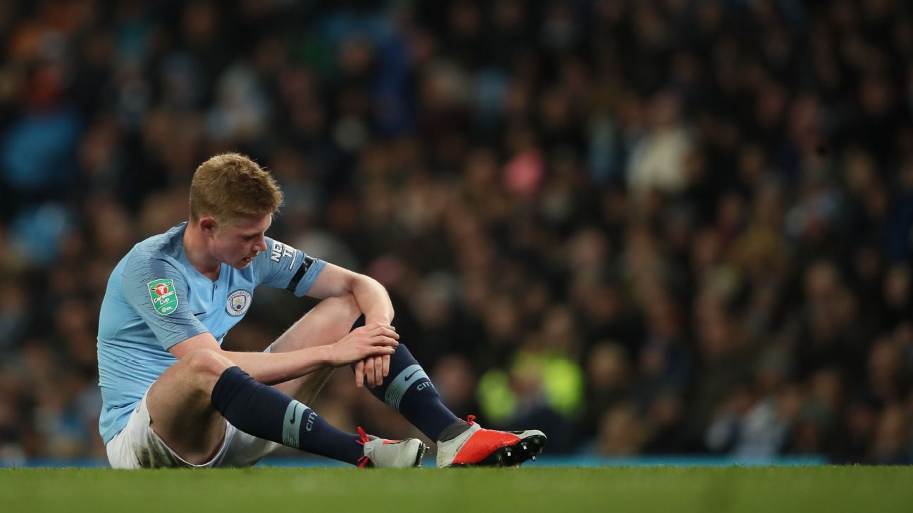 Manchester City's Kevin De Bruyne withdraws from Belgium squad