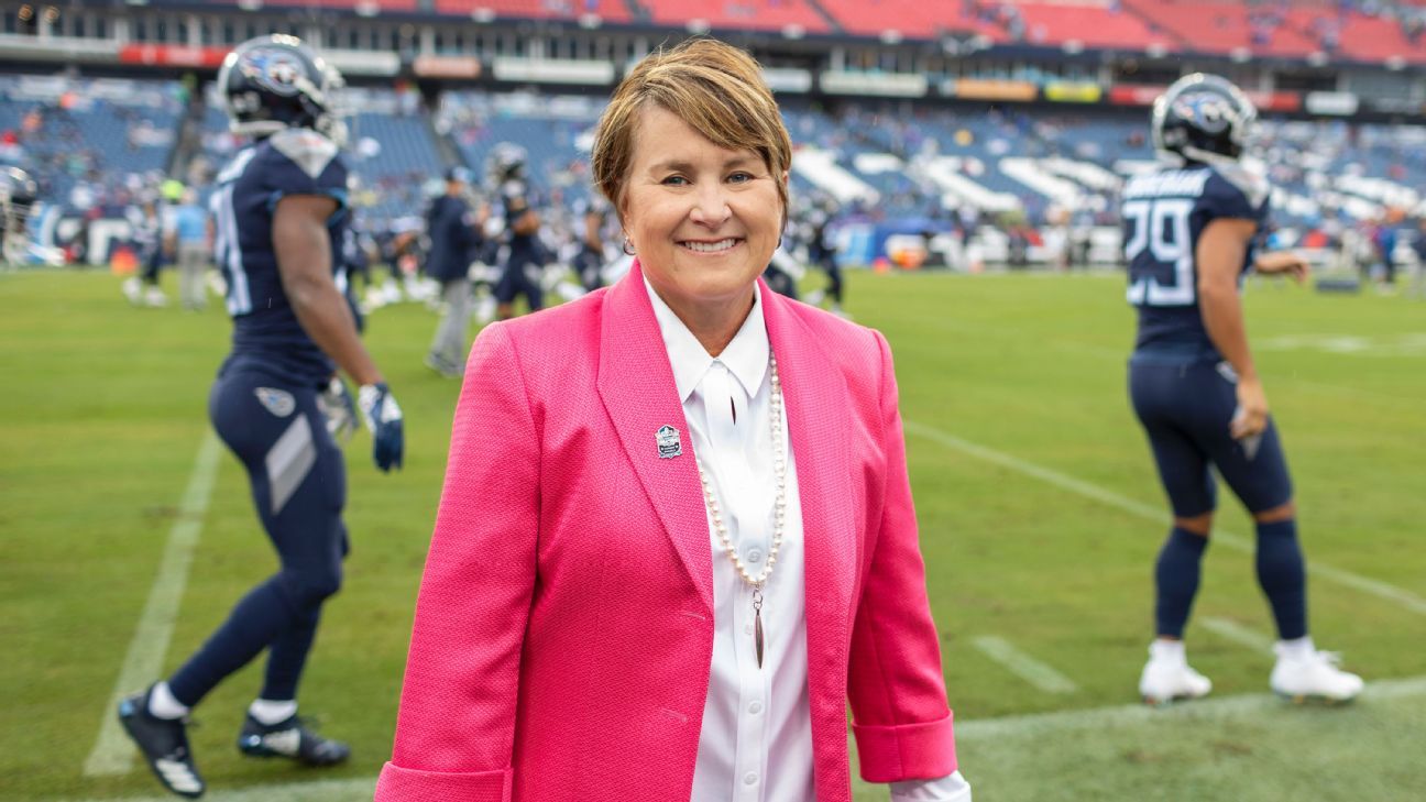 What Titans owner Amy Adams Strunk said and 10 places she should