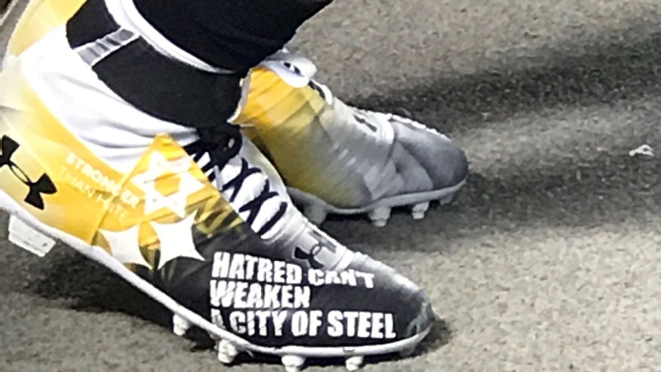 Cam Newton Honors Synagogue Shooting Victims on Cleats for Panthers vs.  Steelers, News, Scores, Highlights, Stats, and Rumors