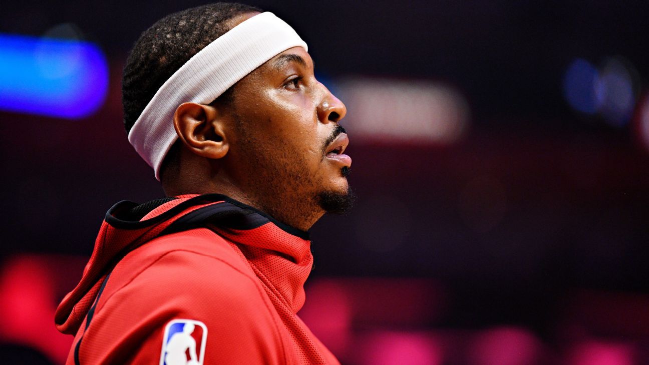 Rockets, Carmelo to part ways after 10 games