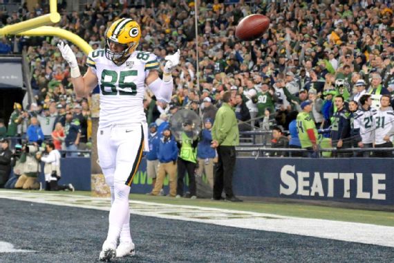 Time For Te Robert Tonyan To Be Packers Version Of George Kittle Green Bay Packers Blog Espn