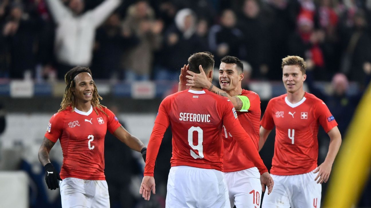 Switzerland vs. Belgium - Football Match Summary - November 18, 2018 - ESPN