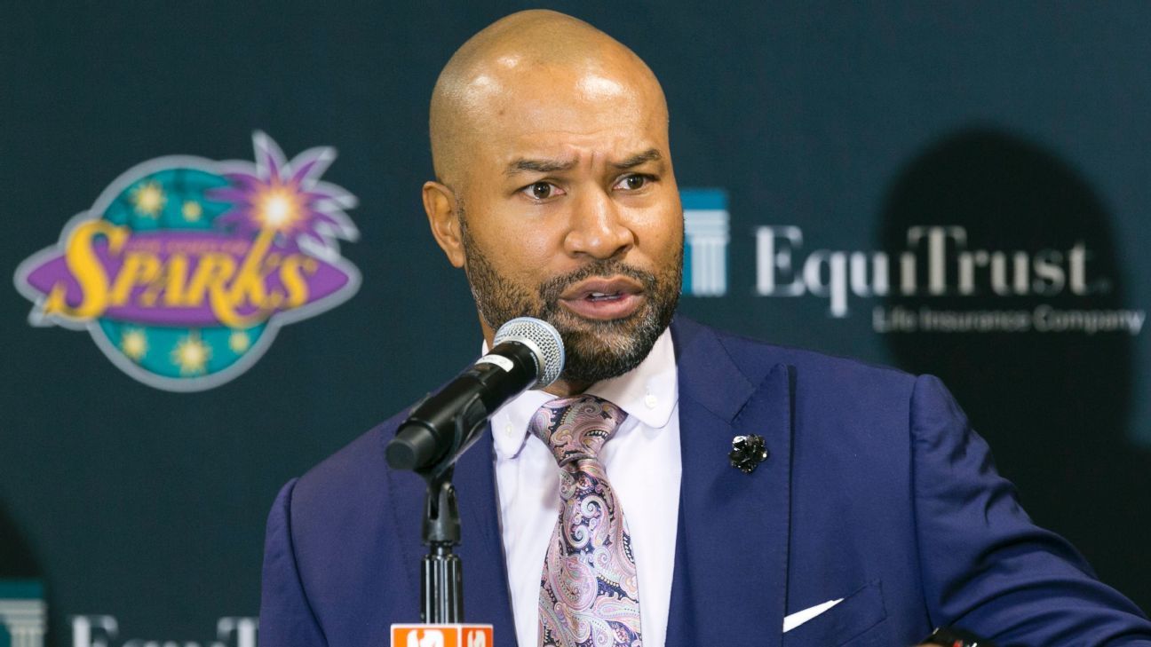 Derek Fisher fired as head coach of WNBA's Los Angeles Sparks