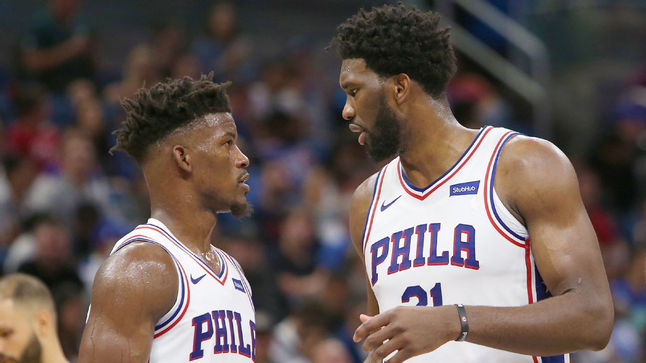 ESPN on X: Joel Embiid and Jimmy Butler on Instagram 🍿   / X