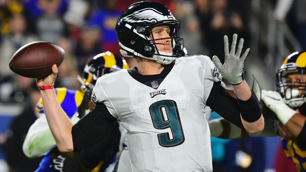 Nick Foles, Philadelphia Eagles beat Los Angeles Rams - ESPN