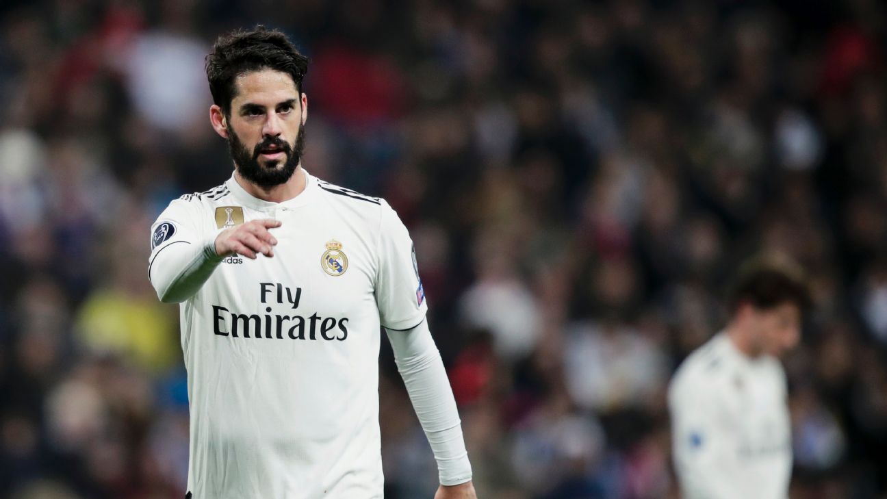 Former Real Madrid midfielder Isco joins Sevilla on a free transfer - ESPN