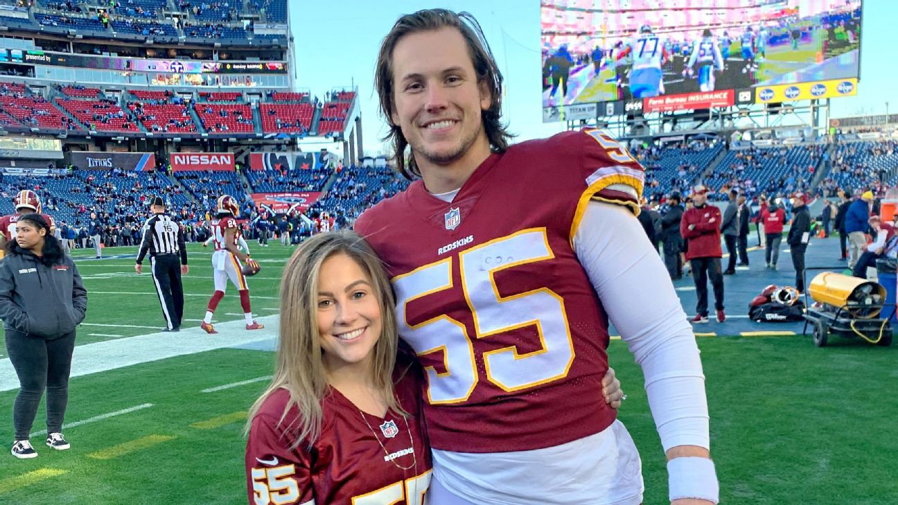 Shawn Johnson more nervous watching husband s NFL debut 