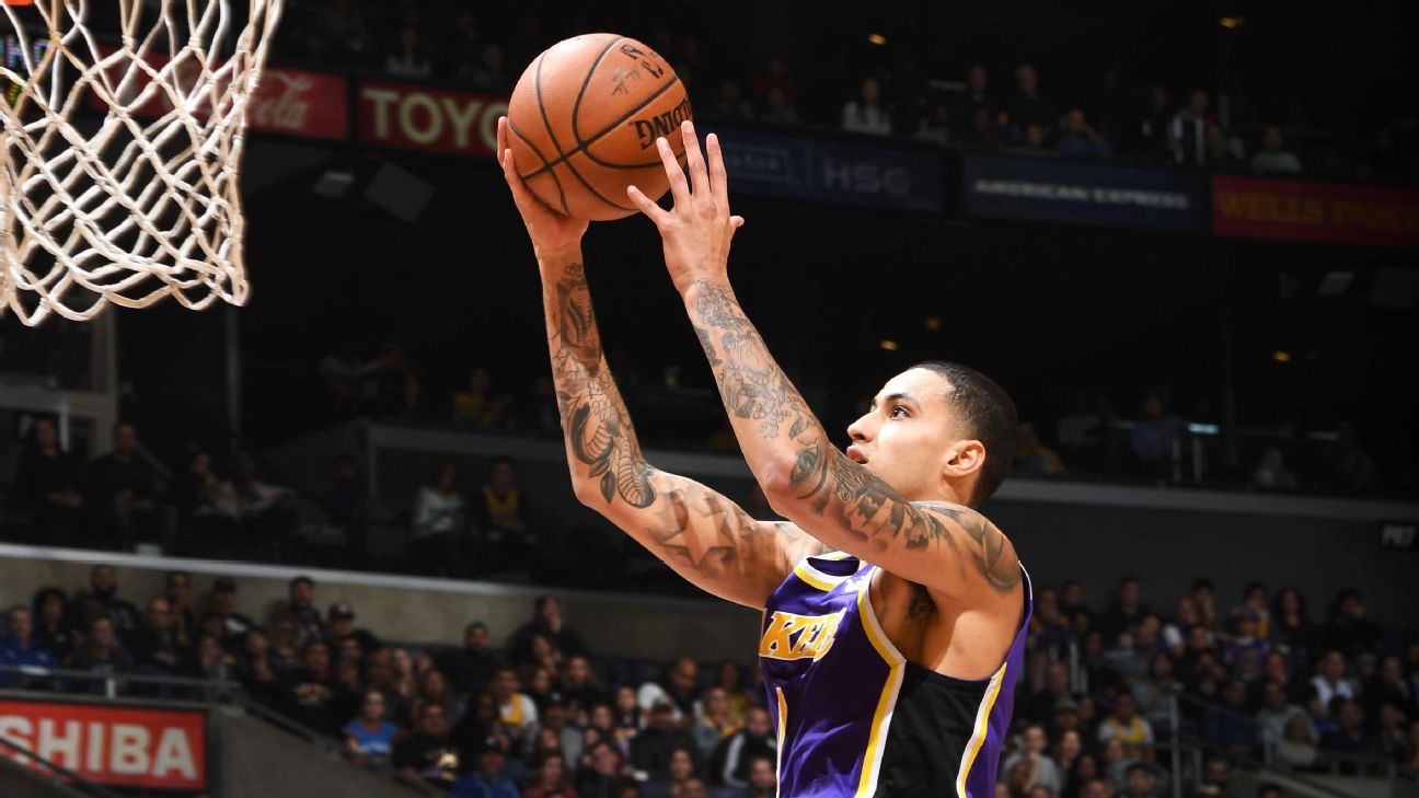 Kyle Kuzma of the Los Angeles Lakers to have MRI on his lower back - ESPN