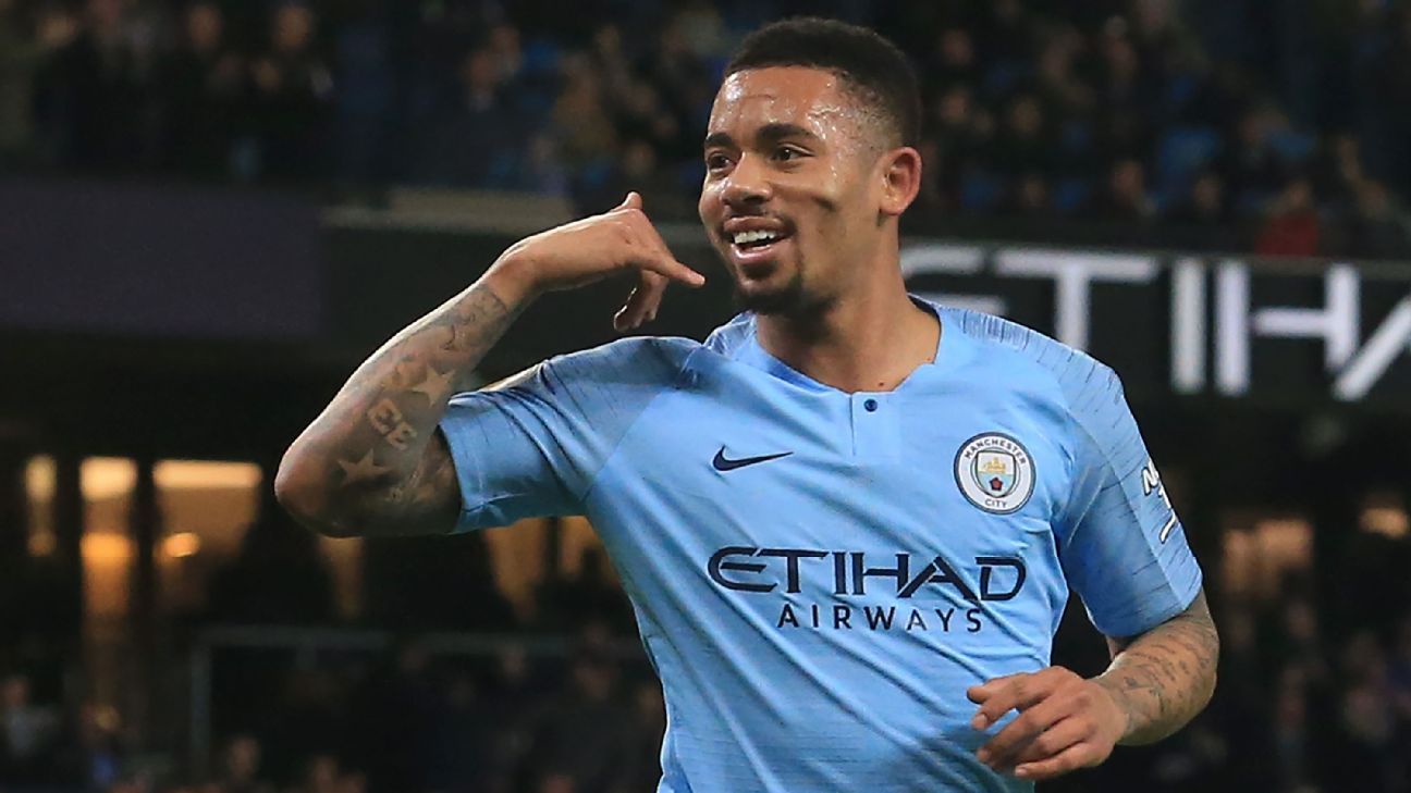 Gabriel Jesus An 8 10 As Brace Helps Man City Brush Aside Wolves