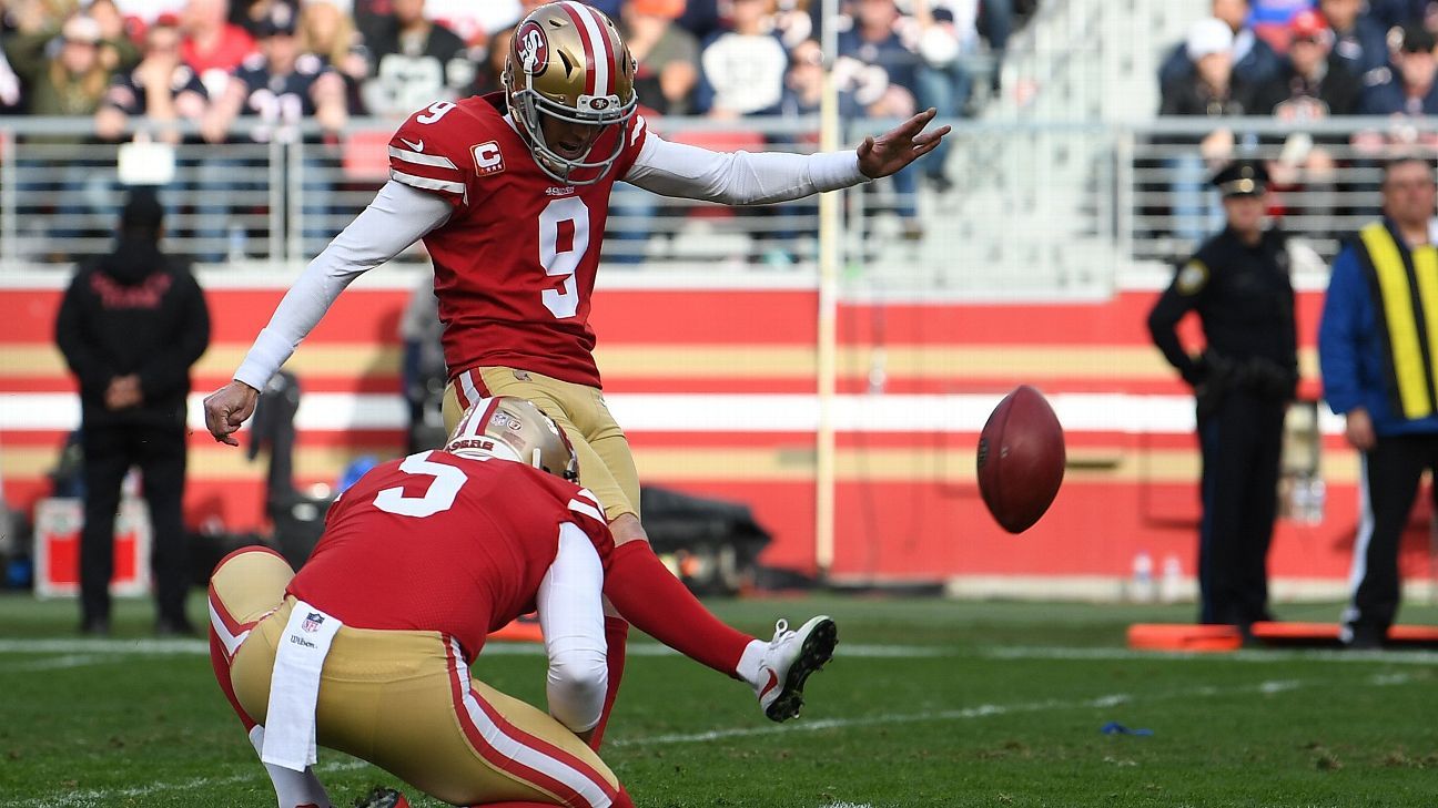 49ers prepared to use franchise tag on Robbie Gould - NBC Sports