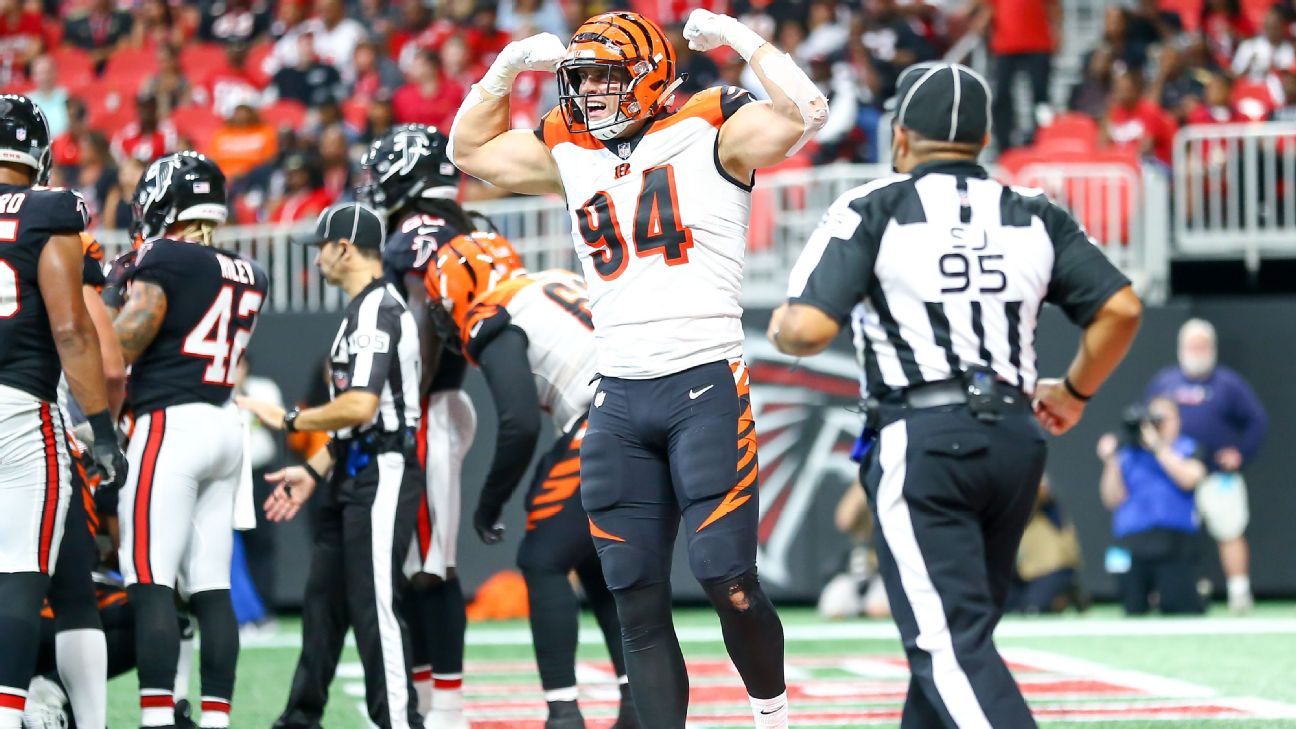 Cincinnati Bengals Agree to Four-Year, $40 Million Extension With Sam  Hubbard - Sports Illustrated Cincinnati Bengals News, Analysis and More